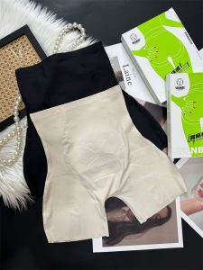 Spring 2025 High-Waist Shapewear Briefs Womens Seamless Anti-Light Bottom Lifting Safety Pants Modal Nylon Spandex Blend