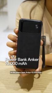 Powerbank fast charging Anker 10000 mAH