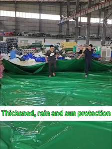 Trapal Lona Tolda Tarpaulin Waterproof sunscreen Double-sided available High Quality UV-proof Tarpaulin Waterproof Lona Trapal Thickened 6X6M Sunscreen Outdoor Tarp