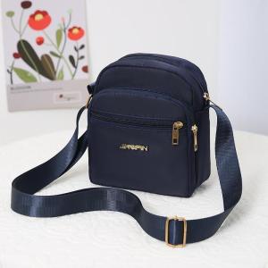 Túi Đeo Chéo Vải Oxford Chống Thấm Nước Thời Trang Túi Đeo Vai Đơn Nhẹ Túi Vải Nylon Nhiều Lớp Nhỏ Túi Xách Nữ Thường Ngày