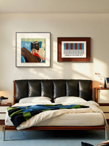 HAOJIUBUJIAN | Abstract Art Wall Hanging Picture For Bedroom Background