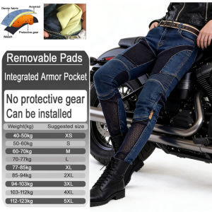 Summer Riding Pants Women Kevlar Motorcycle Jeans All Blue Mesh Denim Abrasion Resistant Windproof Durable Dirt Bike Trousers032
