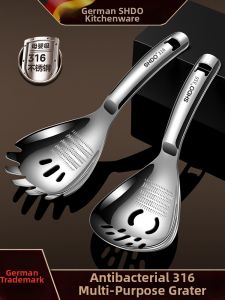 SHDO | Grinding Spoon for Baby Food and Ginger 5 in 1