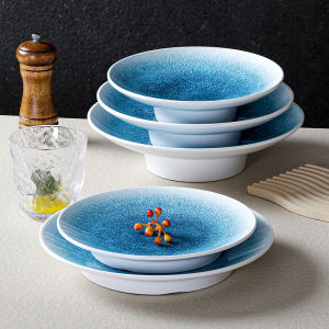 Xiangyuan Beautiful Melamine Dinnerware Plate Commercial Restaurant Hotel Cold Dish Cold Dish Plate Special Restaurant Dish Plate