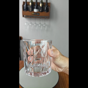 [Made For Drinkers] REGAL CUT Whiskey Glass – Lead Free Crystal Whiskey Glasses - 350ml