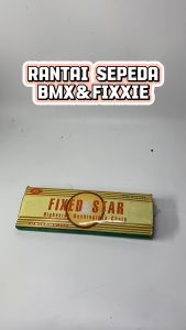 FSC F410 114L 1/2 x 1/8-Inch Rantai Sepeda Single Speed Tanpa Operan Gigi Bicycle Chain BMX Fixie