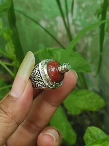 Natural badar besi merah kebumen nempel maghnet