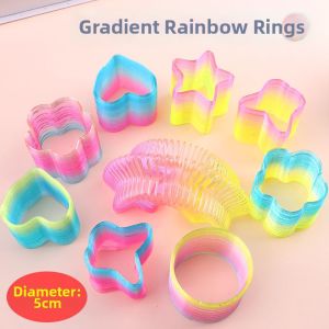 Rainbow Spring Magic Stretch Coil Toy