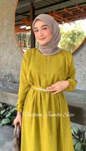 GAMIS JUMBO XXL XXXL XXXXL BUSUI GAMIS BABYCRUSH MUTIARA PAYET LD 110 LD 120 LD 130 LD 140 BUSUI BIGSIZE TERBARU VIRAL KEKINIAN