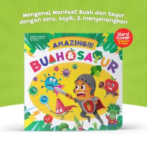 GMB Buku Amazing!!! Buah Dan Sayur Ziyadbooks/ Buku Untuk Anak /Buku Pengetahuan Dasar tentang Buah Dan Sayur