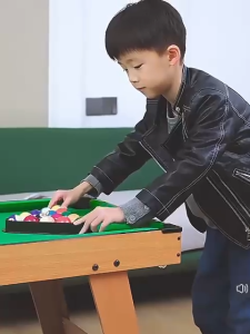 Come Children Pool Table / Foosball Home Snooker Billiard Table Toys Tabletop Soccer Game Permainan Meja Dalaman Mini