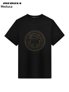 MEIDUSA | Studded Casual Short Sleeve T-shirt
