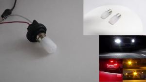 KEVANLY | 2 Bóng Đèn LED P21W 1156 BA15S 1157 BAY15D Xi Nhan Ô Tô 12V Trắng Đỏ Vàng 18SMD 3030 Đèn Lùi P21/5W R5W R10W