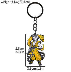 One Piece Anime Keychain Featuring Monkey D. Luffy And Roronoa Zoro Fashion Trend Key Ring for Women And Men Car Decoration Jewe