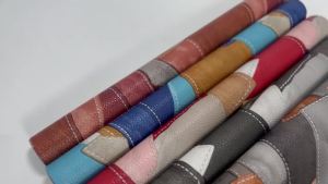Da Giả PVC Nhiều Màu Sắc Dày 0.7mm Dẻo Có Thể Cắt Trang Trí Đường Viền Trắng Dùng Cho Túi Xách Ví Đồ Thủ Công.