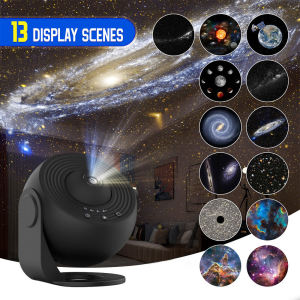 Galaxy Star Projector Lampu Proyektor Bulan Galaxy Nebula Lamp Starry Projector Light Aurora Lamp Lampu Tidur