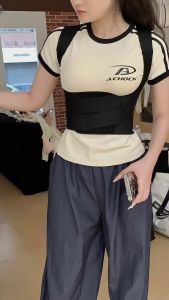 Effective Posture Correction Belt Shoulder Opening Beautiful Back Abdomen Inward Drawstring Backward Humpback Body Shape Improvement for Men And Women