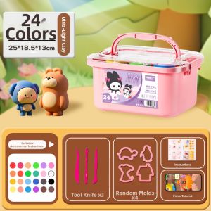XUEDELE | Safe Childrens Play Clay 24 Colors