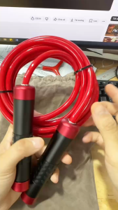 Dây Nhảy Đường Kính 9mm Nặng 4509gram Tập Thể Lực Hãng Amalife – Tay Cầm Kim Loại Siêu nặng – Dây Nhảy Thể Dục Cho người Lớn