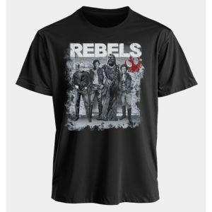 Sci-fi Star Wars Peripheral Printed Cotton Short Sleeve Mens and Womens Summer Fashion Sports Loose Daily Crew Neck T-Shirt