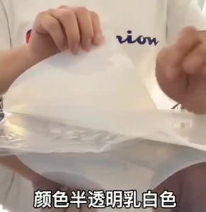 White Silicone Rubber Sheet 1/2/3mm Translucent Silicone Rubber No Peculiar Smell High Temperature Resistance Silicone Gasket