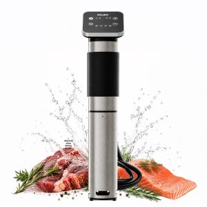 rouny | Nồi Hấp Sous Vide ROUNY 1300W Chống Nước Điều Khiển Cảm Ứng Hẹn Giờ Dùng Để Làm Mềm Thịt Bò Tại Nhà