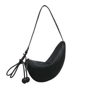 URCDN RDALVO | Black Horn Shaped Bag Large Capacity Summer