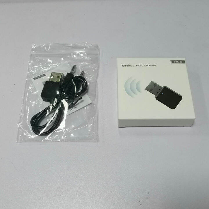 2 In 1 Wireless Bluetooth Receiver 5.0 audio receiving transmitter ...