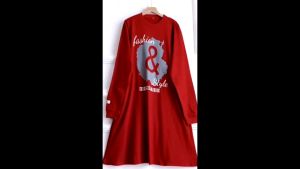 Baju Atasan Wanita Terbaru Dan Tunik Kaos Katun Combed 24s S M L XL XXL 3XL Tunik Jumbo Kekinian
