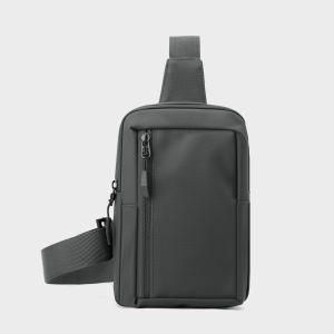Mens Business Crossbody Bag 2025 New Chest Bag Mens Shoulder Bag Mens Small Shoulder Bag Waterproof Outing Backpack Hiking Mobile Phone Bag