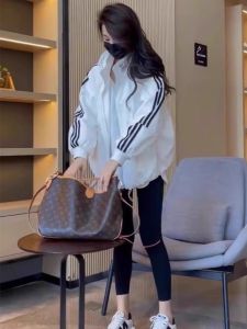 Spring Autumn New Style Short Petite Sporty Leisure Baseball Jacket