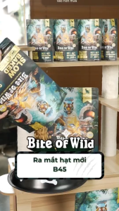 Thức Ăn Cho Mèo Bite Of Wild B45 Gói 1KG 45% Độ Đạm Không Chứa Ngũ Cốc Cho Mèo Mọi Lứa Tuổi