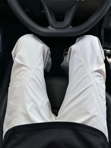 Quần Dài Ống Rộng Bằng Lụa Băng Mỏng Mùa Hè Cho Nam Quần Dài Ống Đứng Quần Dài Thường Ngày Cho Hoạt Động Ngoài Trời