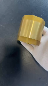 Brass Check Valve Heavy Duty Thread Spring Vertical Pump Valves Sizes: 1/2" 1" 1-1/4"