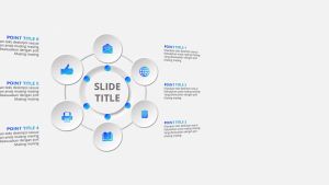 Slide Presentasi Dalam Bentuk Template PPT Plus Konten Ukuran 16:9 Model Cool