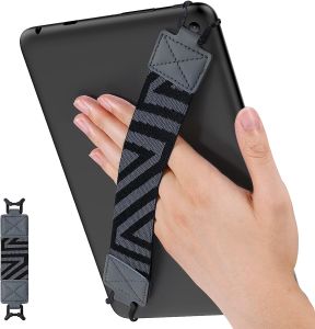 MoKo Security Hand-Strap for 6-8" Kindle eReaders Fire Tablet - Kindle/Kobo/Voyaga/Lenovo/Sony Kindle E-Book Tablet High-Elasticity Versatile Hand Strap Lightweight Finger Grip Holder