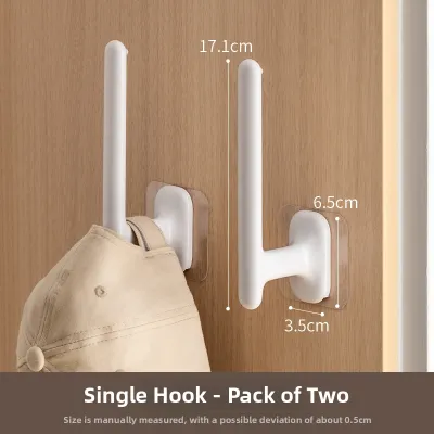 LANJIAOLUO | No-drilling Hat Storage Hook Rack