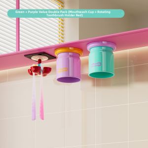 noooth | Wall Mounted Toothbrush Holder Hanging Cup