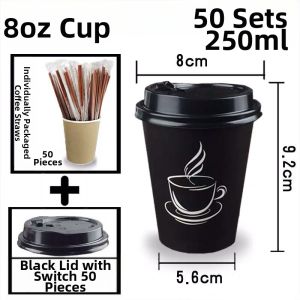 Insulated Disposable Coffee Cup Thickened