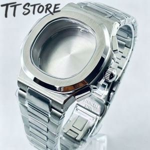 40mm VK63 Sapphire Crystal Watch Case Modified Quartz PP Watch Case Replacement Accessories For VK63 VK64 Movements