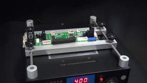 YIHUA 853A SMD BGA Rework Soldering Station Preheating Desoldering Welding Tools PCB Holder Rework Soldering Station Bottom Heat