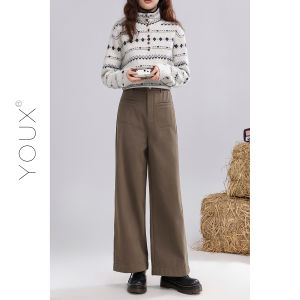 YOUXIANG | Quần Áo Len Cách Nhiệt Phong Cách Retro