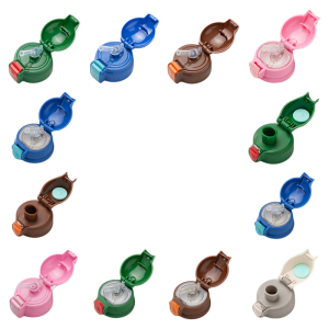 HOOMEY |Leakproof Silicone Sippy Lid Universal Water Bottle Cap