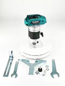 Makita | Makita DRT50 18V Brushless Cordless Professional Trimmer Rechargeable Slotting and Milling Edge Tool for Woodwork
