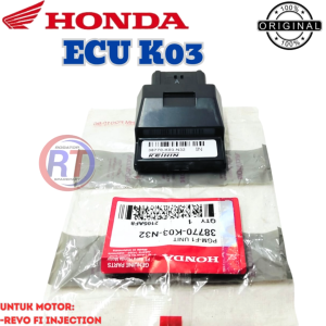 ECU KODE K03 HONDA ORIGINAL 100% GARANSI KUALITAS ASLI UNTUK MOTOR REVO FI INJECTION REVO ABS FI DLL