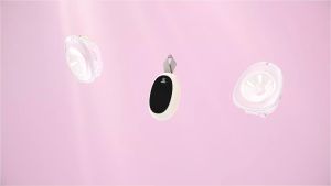 Horigen Decent Go Hands-free Double Electric Breast Pump with Collection Cups Wearable Breast Pump Silent Rechargeable Breastfeeding Cups Soft Silicone with 180ml/6oz Bottle D6