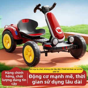 Xe Kart Điện Gập Được Không Cần Lắp Ráp Cho Bé