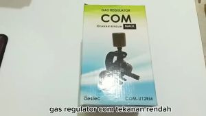 DESTEC Gas Regulator COM 201RM 201 RM Tekanan Rendah Hitam