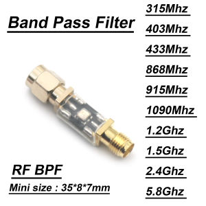 BPF 315M 403M 433M 868Mhz 915Mhz 1.2G 1.5G 2.4G 5.8G LC Band Pass Filter  FOR Ham Radio RF POWER Amplifier Transmitter Receiver