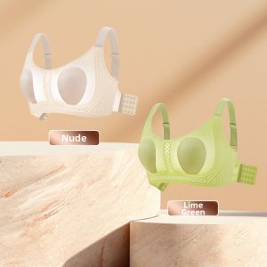 QIANLINGMEI | Shockproof Prevent Sagging Breathable Side-Support Comfort Bra